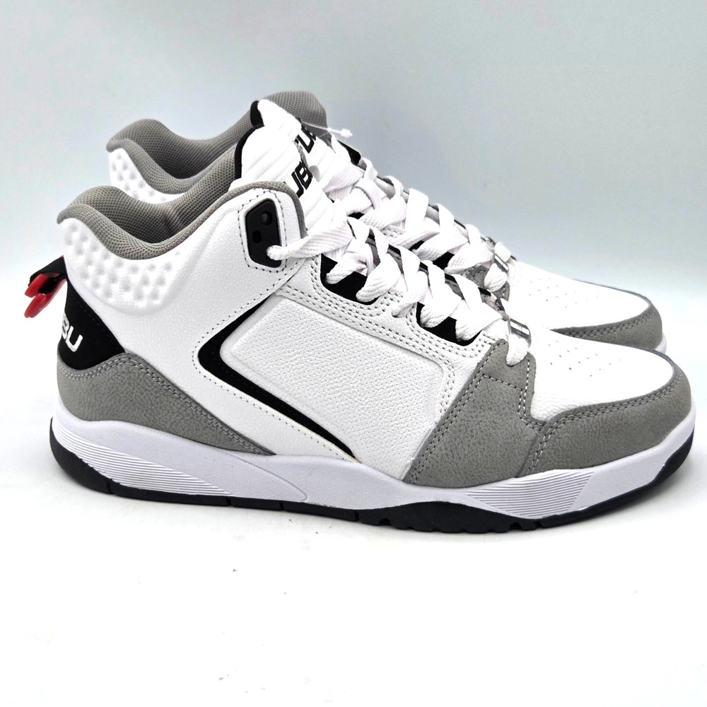 FUBU Men's  The Hustle ‎ WHITE Athletic Leisure Sneakers Size 7 NEW with TAGS